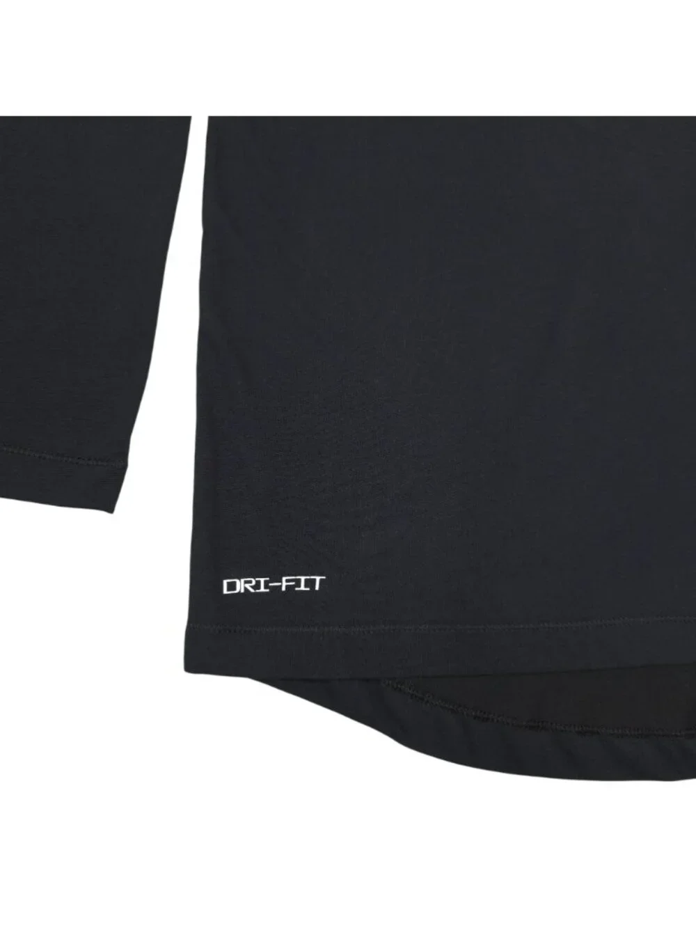 Nike Mens Dri-FIT Long Sleeve Hoodie Tee Shirt Size Small Black